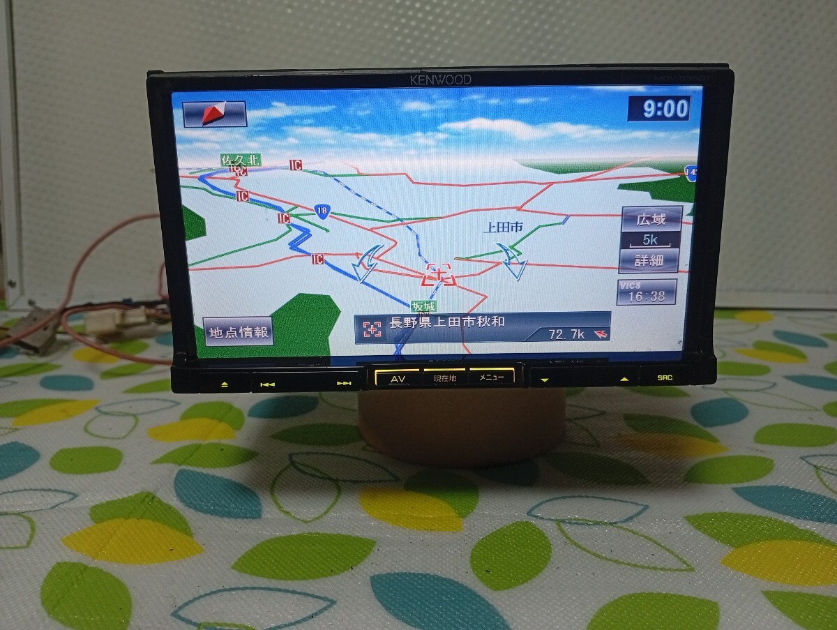 動作確認済/ケンウッド メモリーナビ MDV-535DT 2011年 TV地デジフルセグ内蔵 拍卖
