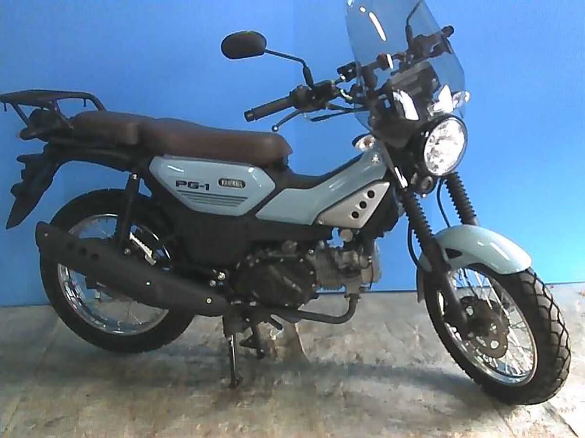 YAMAHA PG-1 青 エンジン始動動画 自賠責保険で乗れます 半額配送キャンペーン 期間限定 現状渡し諸経費¥0- 横浜 P-Yard 045-507-6300拍卖
