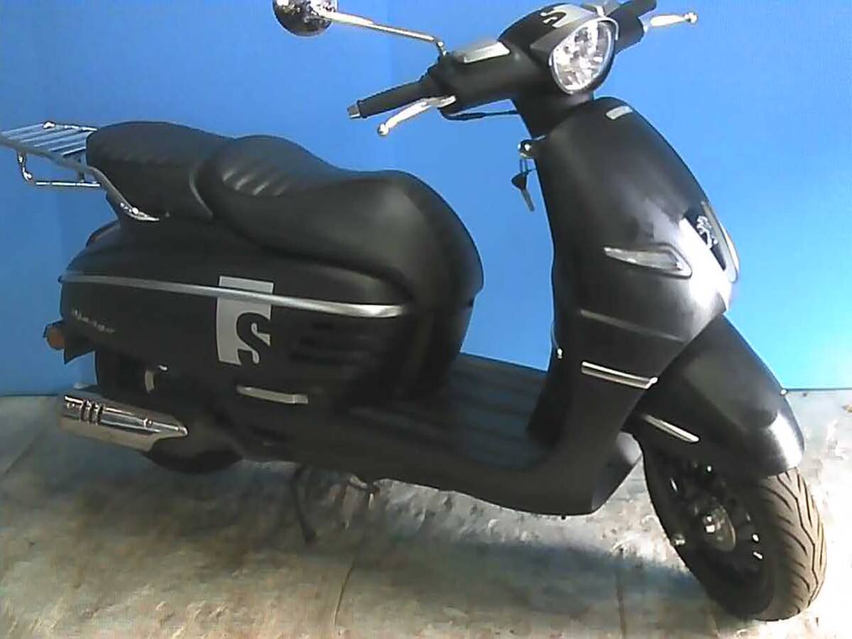 プジョー ジャンゴ125スポーツ M黒 エンジン始動動画 自賠責保険で乗れます 半額配送キャンペーン 現状渡し諸経費¥0- P-Yard 045-507-6300拍卖