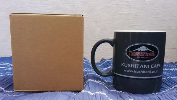 クシタニ KUSHITANI コーヒーブレイクミーティング マグカップ グレー 未使用 送料込み拍卖