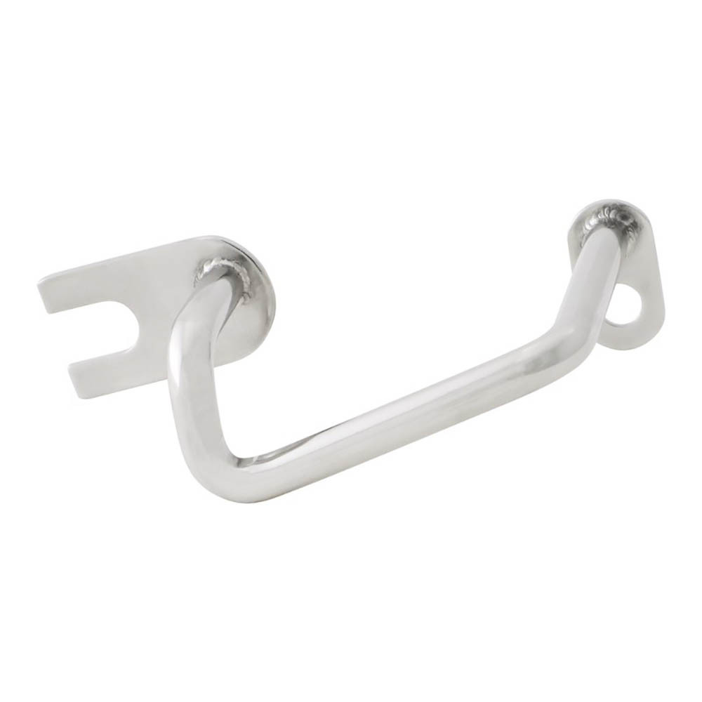 サイドグリップA 左用 段付タイプ スーパーカブ デラックス スタンダード カスタム リトルカブ ストリート ステンレス 外装拍卖