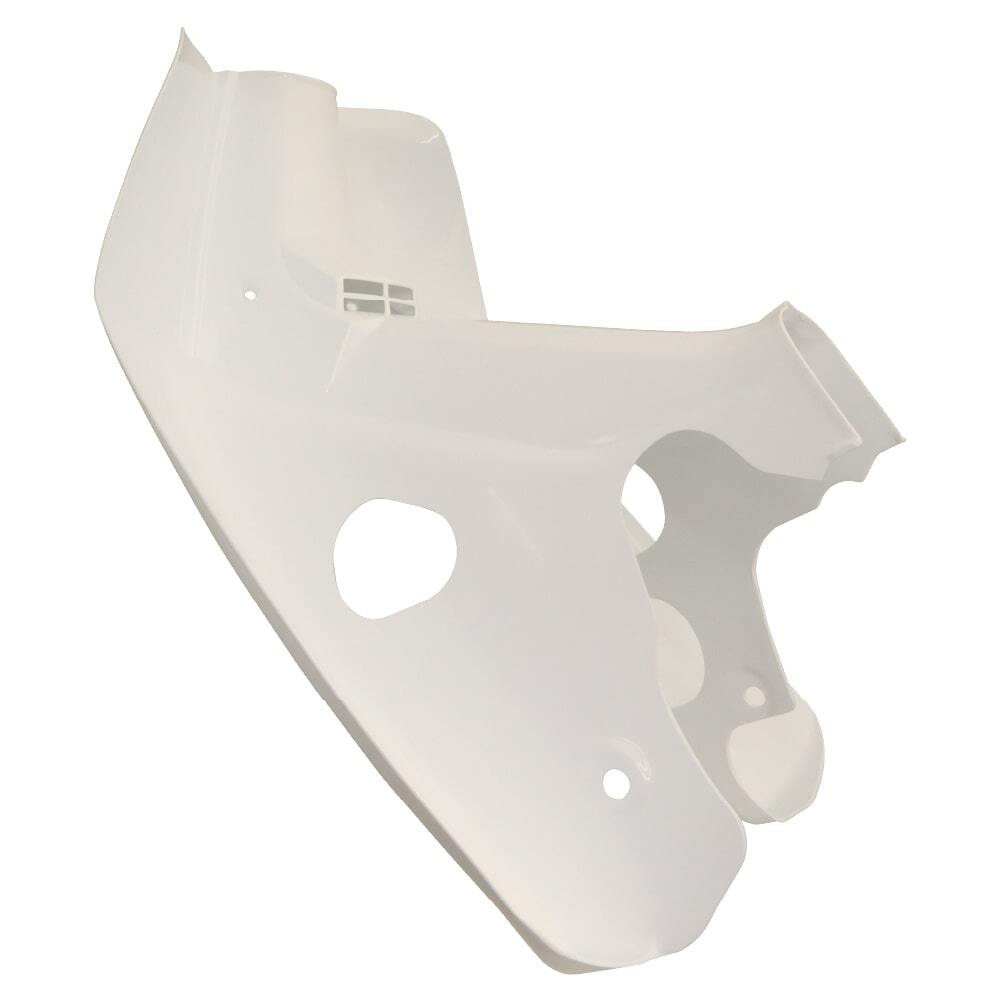 スーパーカブ レッグシールド レッグカバー ベージュ 角ライト カスタム用 セルモーター用切り欠きあり カスタムパーツ拍卖