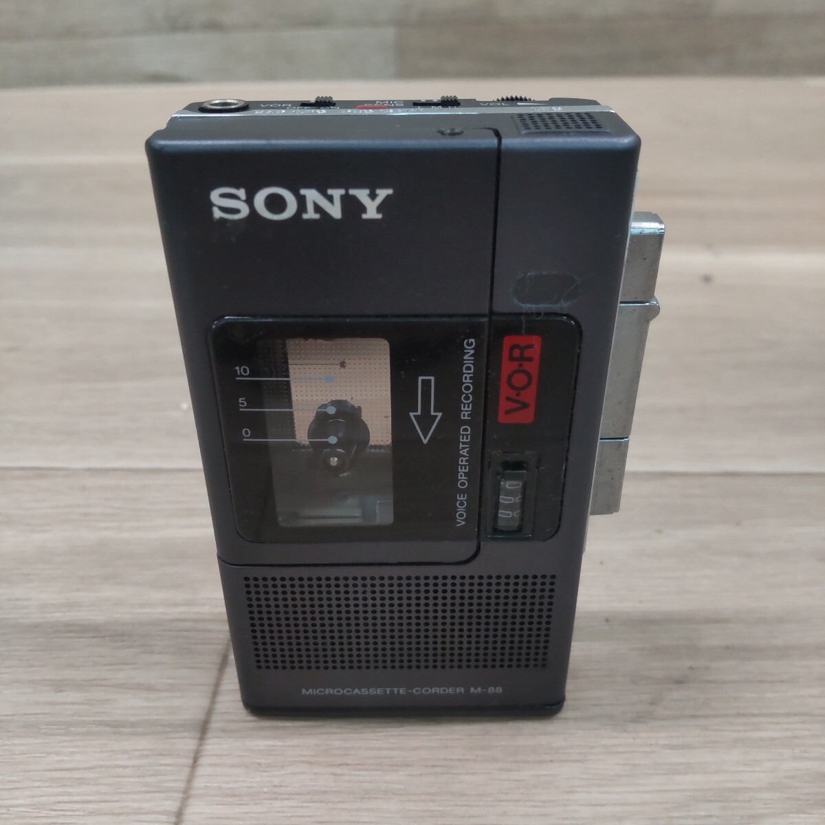 L3P-20251113-783 SONY ソニー マイクロカセットレコーダー M-88 カセットレコーダー カセット ブラック 現状品拍卖