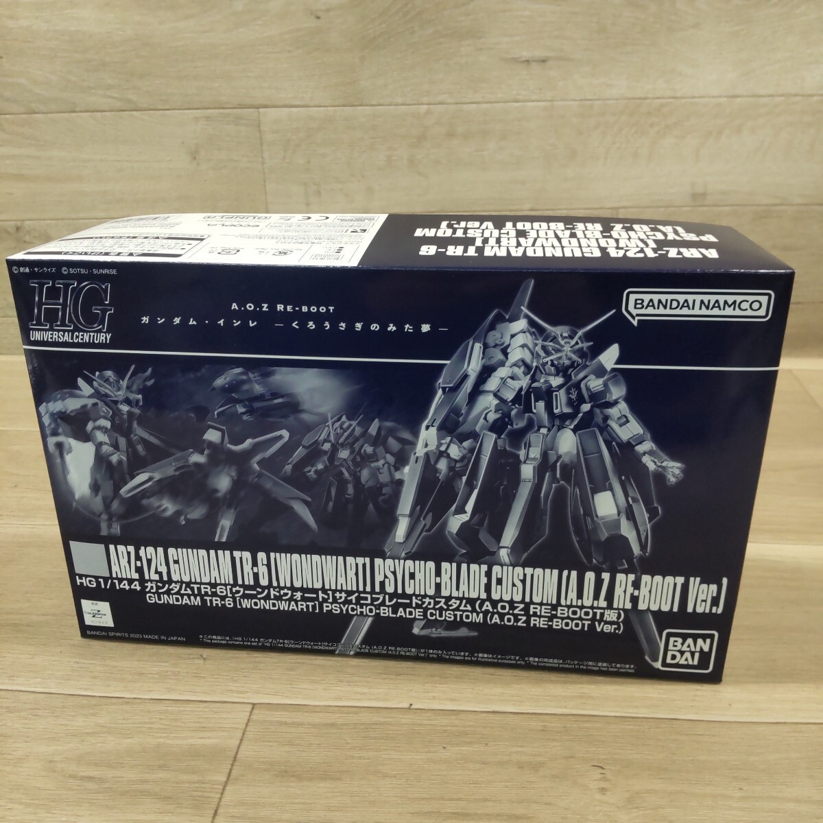 SIK-20251121-1486 未組立 プラモデル ガンプラ BANDAI HG 1/144 ガンダム TR-6 ウーンドウォート サイコブレードカスタム A.O.Z RE-BOOT版拍卖
