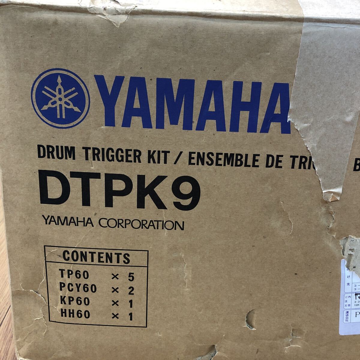 AKT-20251121-1517 YAMAHA ヤマハ DRUM TRIGGER KIT TP60 PCY60 KP60 HH60 ドラムトリガーキット 現状品拍卖