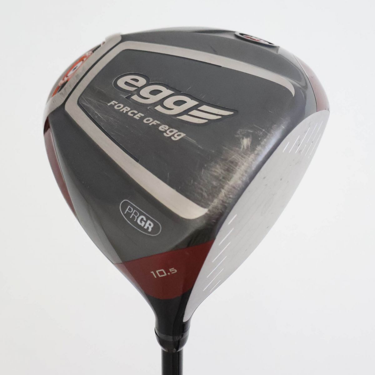 ●PRGR★プロギア 赤 egg ドライバー 2017年モデル 10.5°オリジナルカーボン M-40【SR相当】(83281拍卖