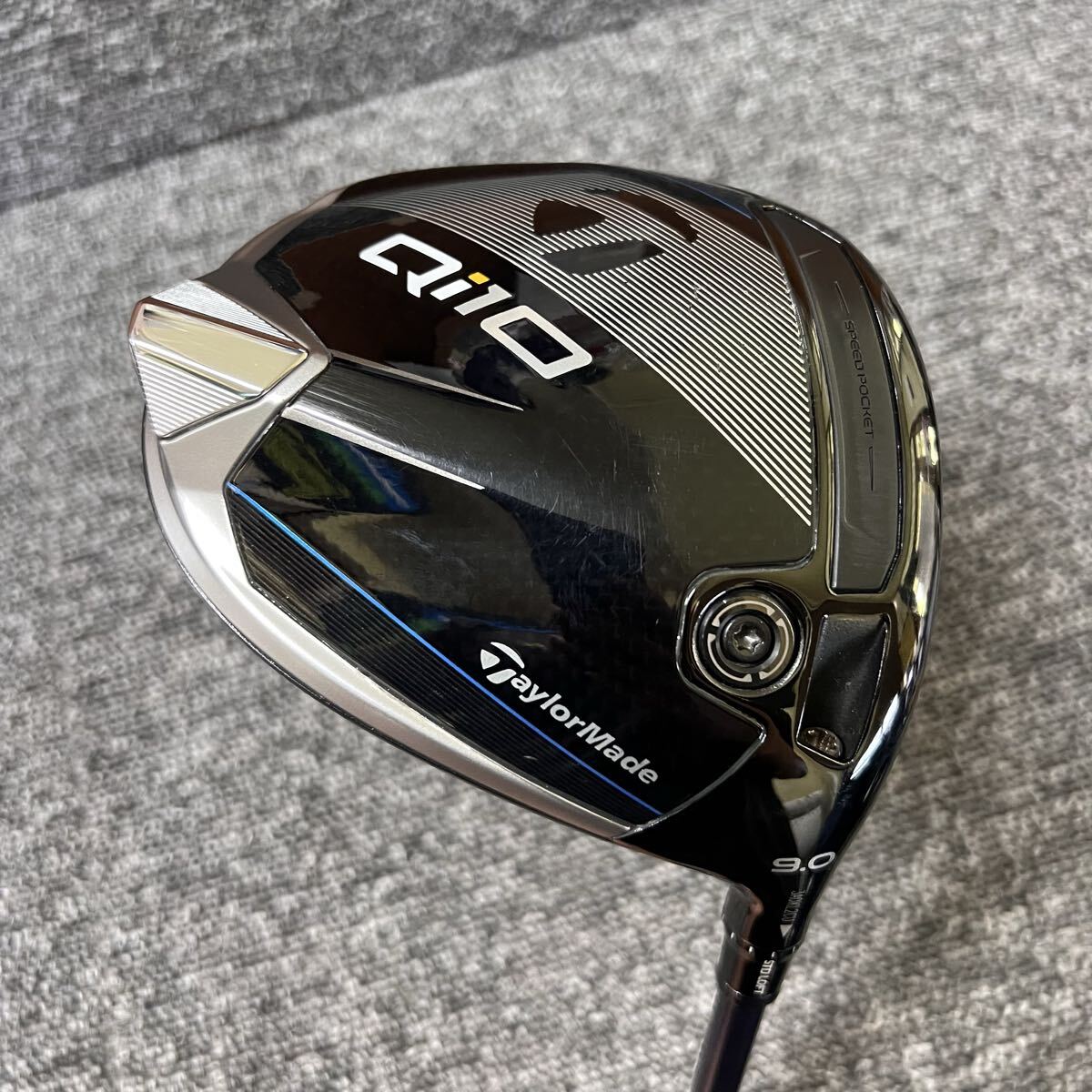 ★中古 テーラーメイド Qi10 ドライバー(9°) Diamana ディアマナ TM50【R】ヘッドカバー付拍卖