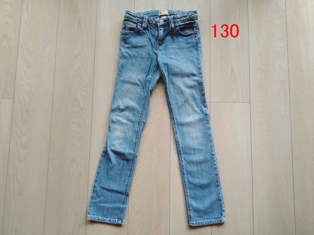 130 GapKids 長ズボン ジーパン ボトムス デニム Gパン 女児拍卖