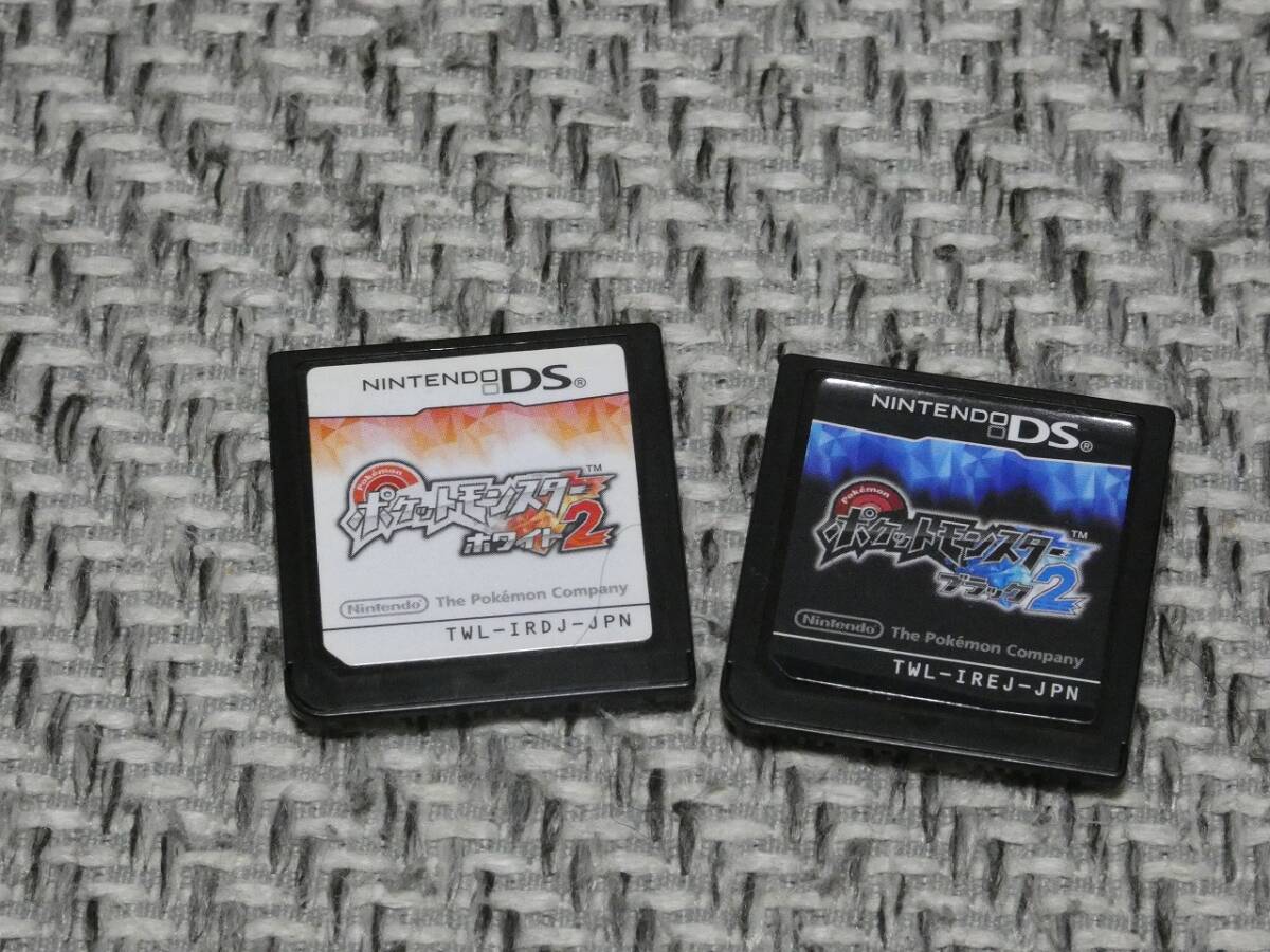 DSソフトのみ◆ ポケットモンスター ホワイト2+ブラック2 /セット拍卖