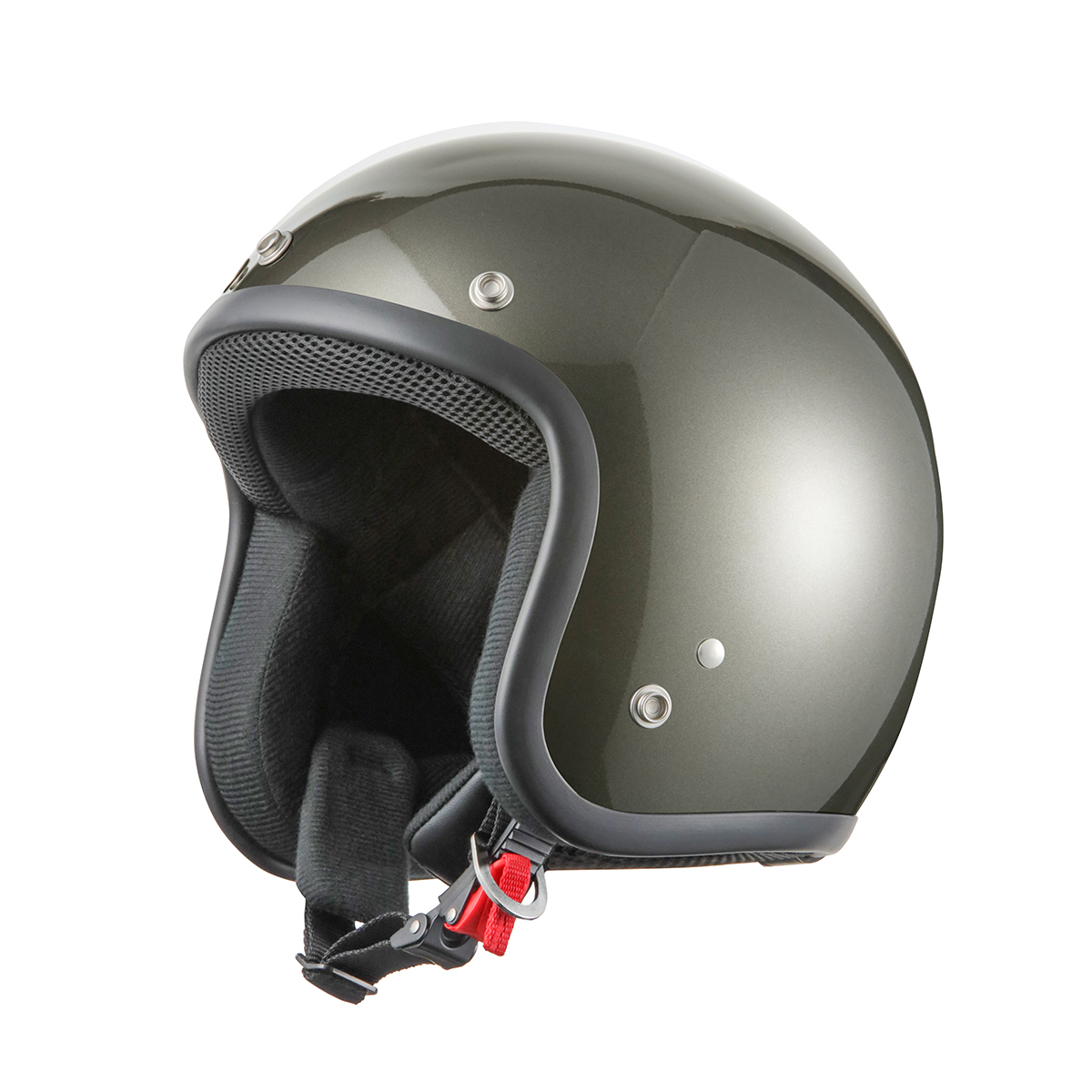 ヘルメット スモールジェット ガンメタ 新品 57cm~60cm未満 ストリート・ハーレー・アメリカン バイクパーツセンター拍卖