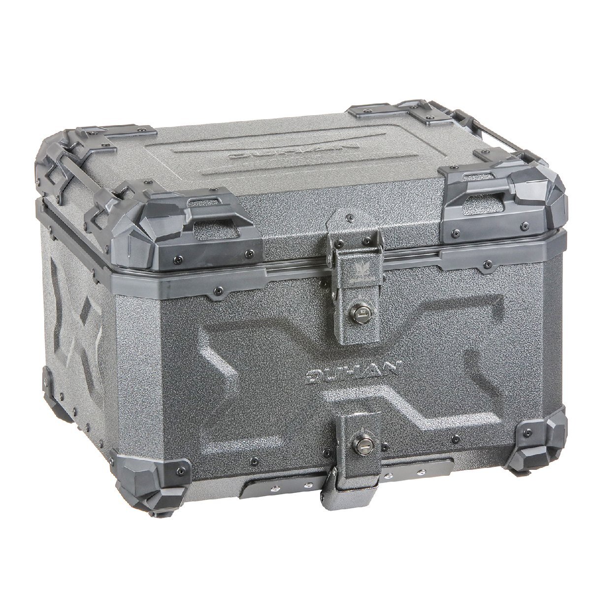 バイク用リアボックス リアボックス 55L サンドグレー 大容量 DU-BP05 DUHAN トップケース 汎用 取り付けベース付き拍卖