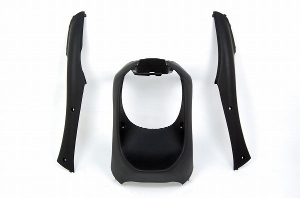 ホンダ ライブディオ/ZX AF34 AF35 アンダーモールセット 3点 黒 ブラック 新品 フェンダー バイクパーツセンター拍卖