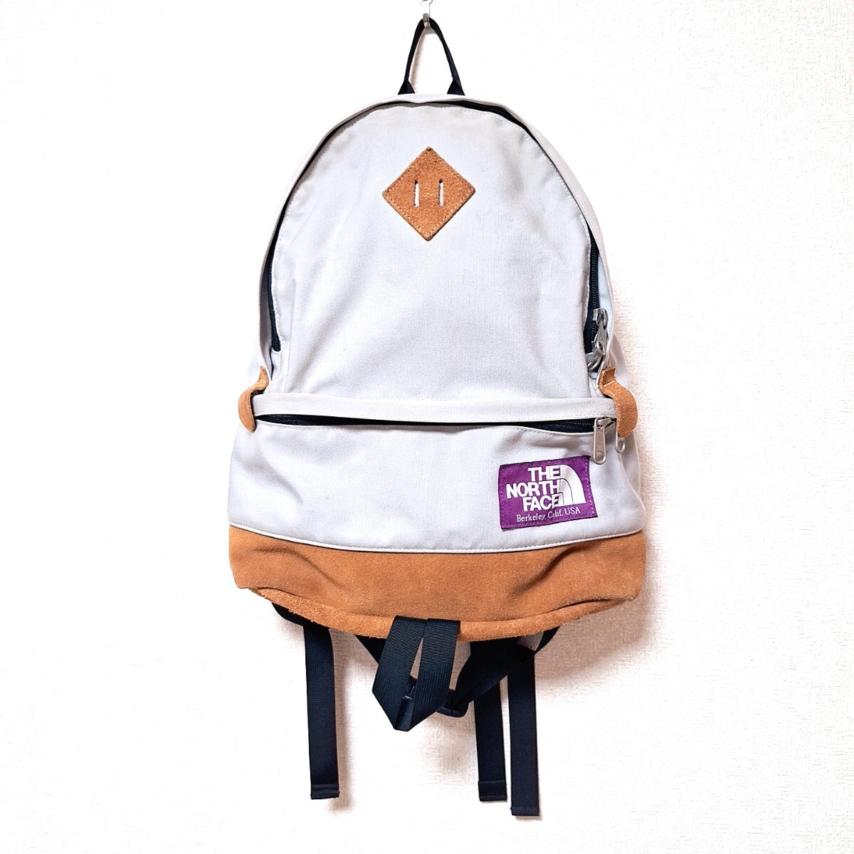 W932【THE NORTH FACE】ザ ノース フェイス パープルレーベル リュック バッグパック ナイロン 通勤 通学 旅行 ブルー系/ee拍卖