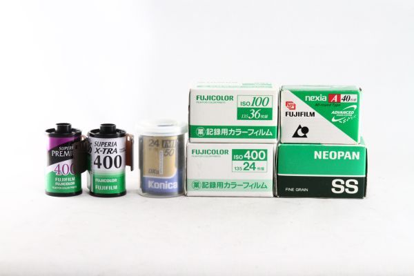★未使用品★期限切れフィルム 計7本セット FUJIFILM SUPERIA他★超希少★105330拍卖
