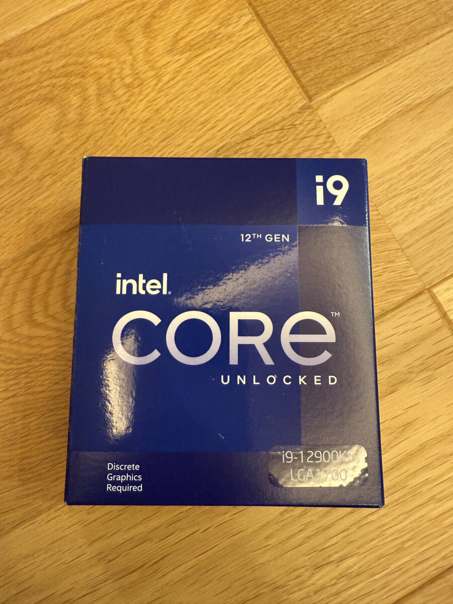 INTEL Core i9 12900KF 中古 箱付拍卖