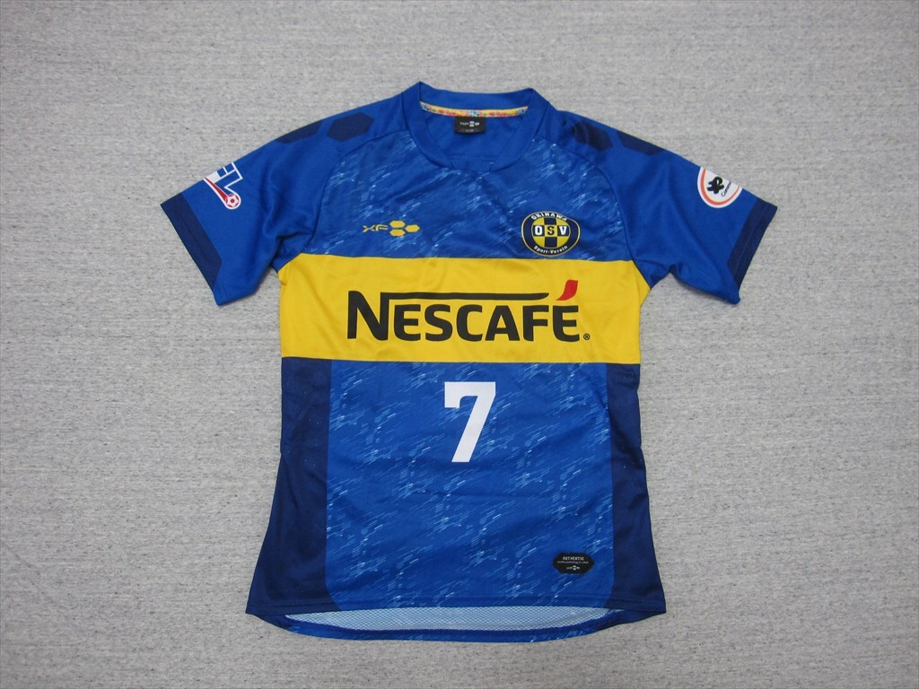 【正規品】XF製 沖縄SV 半袖 ユニフォーム JFL拍卖