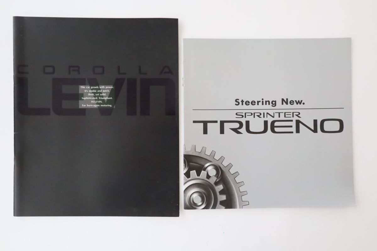 トヨタ カローラレビン・スプリンタートレノ AE101/100 カタログセット 1991年6月発行 ★7代目レビン・トレノ 希少拍卖