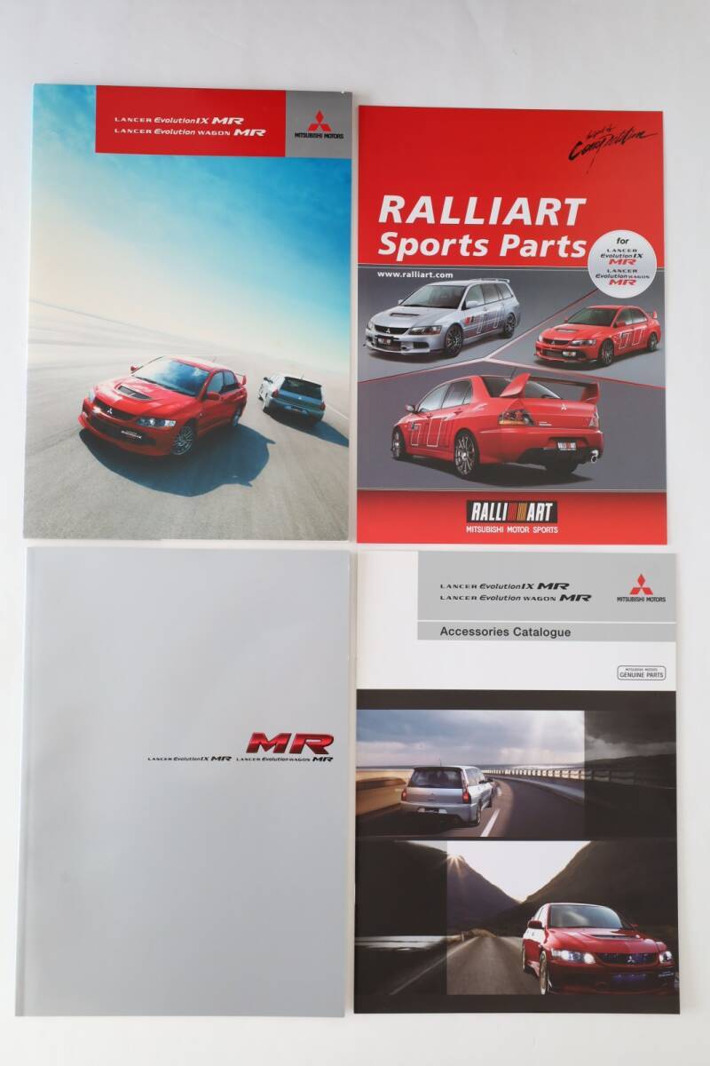 ミツビシ ランサーエボリューションⅨ MR カタログセット GH-CT9A/W 2006年 ケース入り 希少拍卖