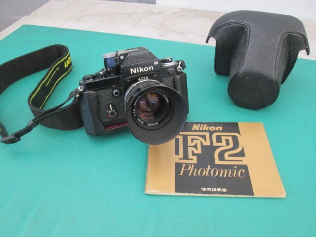 Nikon F2 フォトミック フィルム 一眼レフカメラ レンズ 50mm 1:1.4(1103BI)PM-1拍卖
