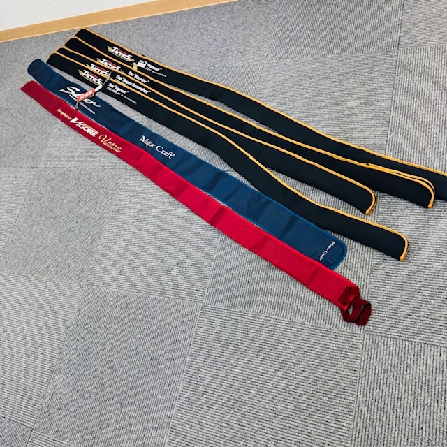 (A) 1 円出品 ロッドカバー 釣り竿カバー フィッシング エヴァーグリーン Graphiteleader MajorCraft 6点 大量 まとめ 保証書付 14180拍卖