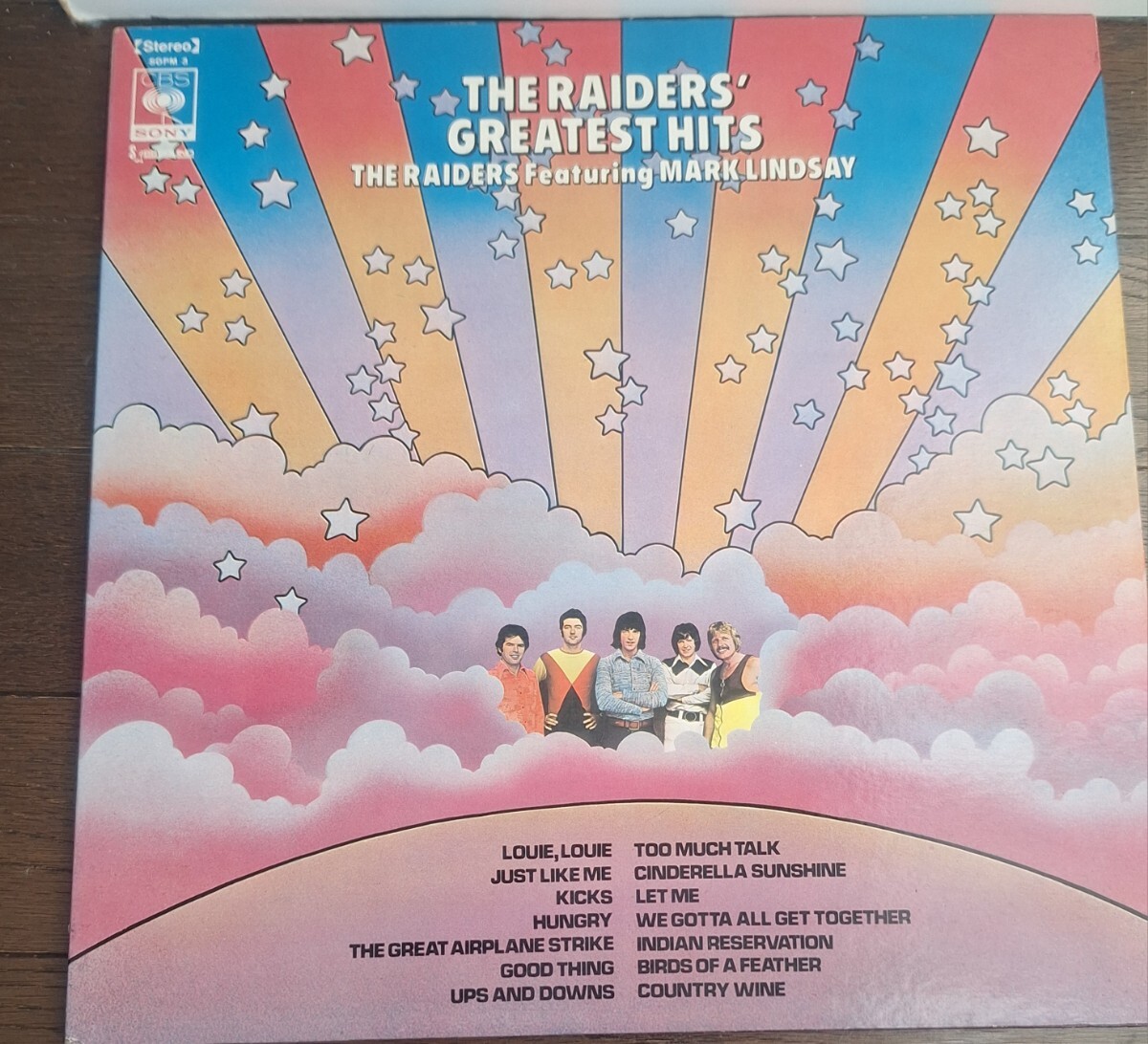 激レア国内独自編集LP(CBS-Sony/SOPM-3)■レイダース/The Raiders Featuring Mark Lindsay◆1971年『レイダース・グレイテスト・ヒッツ』拍卖