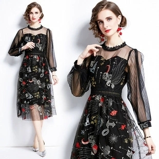 未使用 発表会 舞台衣装 パーティ フォ-マル ハイウエスト チュール プリンセス 11号 L ドレス (OPN1062)拍卖