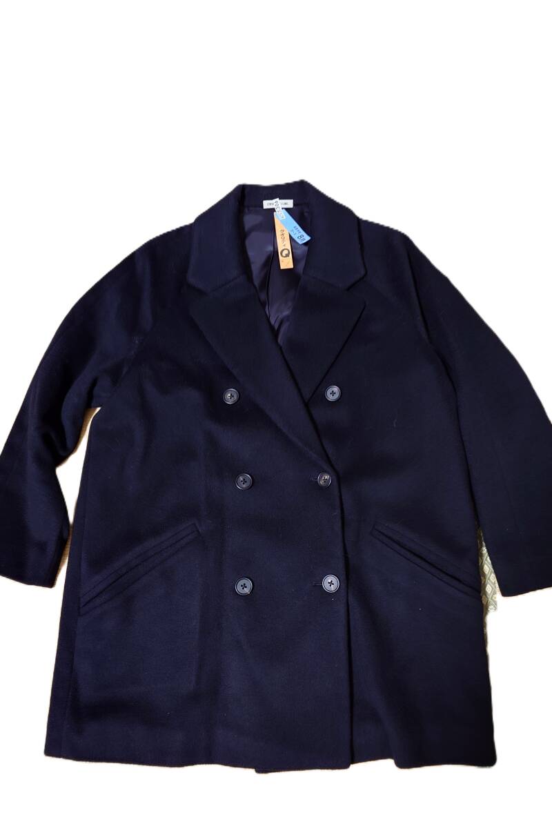 EVERYDAY I LIKE. ShortDoubleコート ブラック拍卖