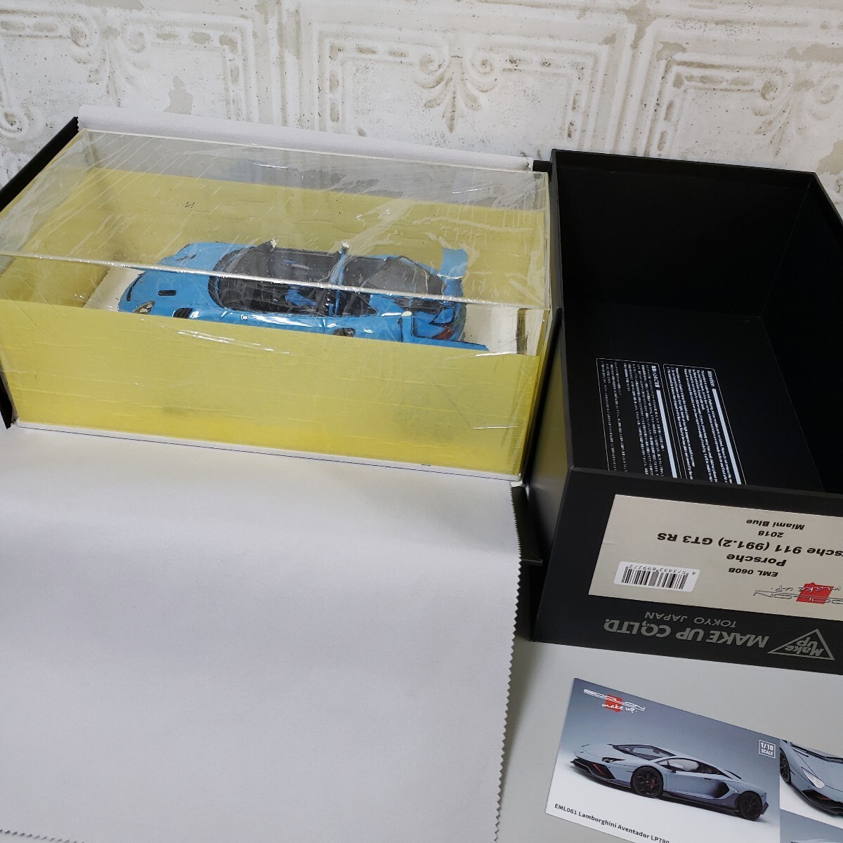 z-412★MakeUp EML 060B Porsche 911 (991.2)GTR R3 RS ジャンク品拍卖