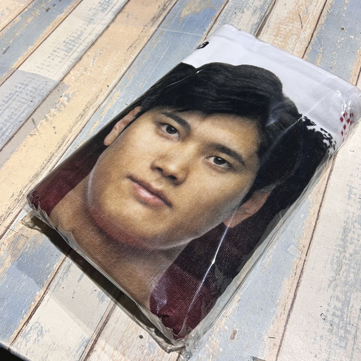 新品 未使用 大谷翔平 等身大バスタオル 綿100% バスタオル 西川 タオル拍卖
