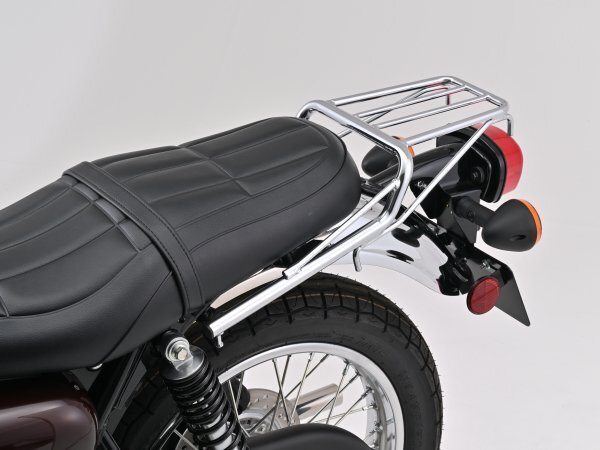 ★10%OFF★業販価格はお問合せ下さい★新品 デイトナ クラシックキャリア W230、MEGURO S1 クロームメッキ 61040拍卖