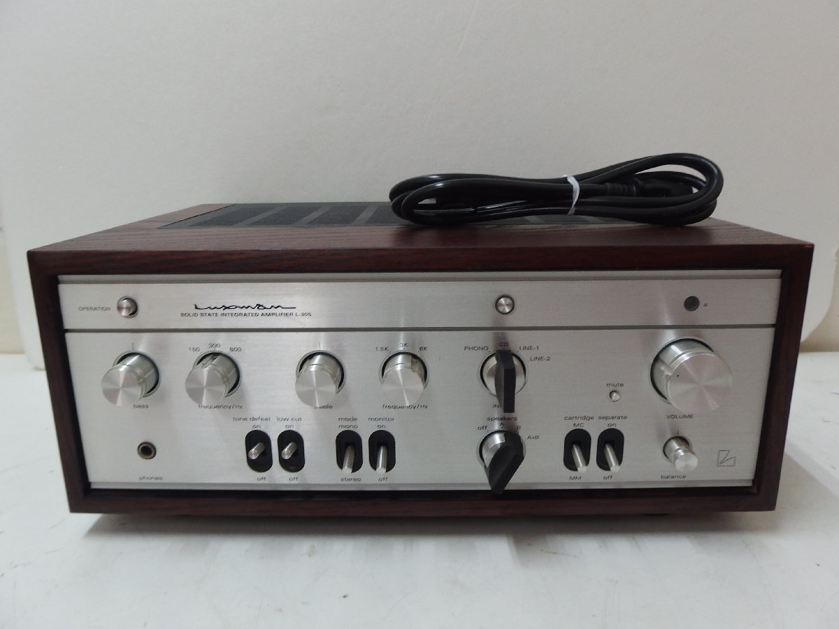 14■/Zク5587 LUXMAN L-305 プリメインアンプ ラックスマン 中古 ジャンク 保証無し拍卖