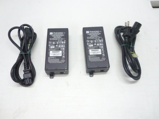 【2台セット/中古品/現状渡し】★PHIHONG★PoEインジェクター★POE29U-1AT(PL)★通電確認のみ★a2948拍卖