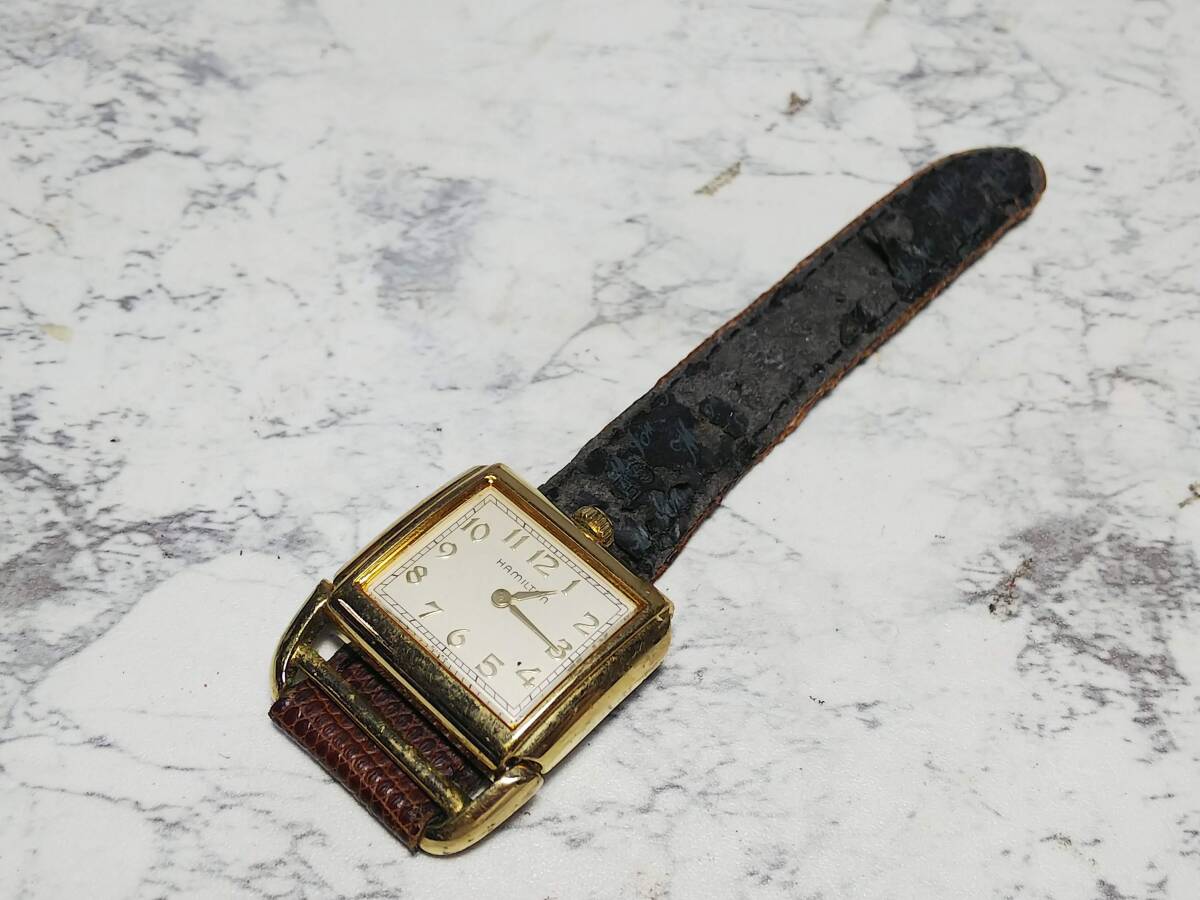 1128●ハミルトン ドライバーズウォッチ拍卖