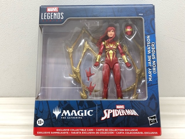 開封品 付属カード欠品 マーベルレジェンズ メリー・ジェーン・ワトソン アイアンスパイダー フィギュア【G1801-007】090拍卖