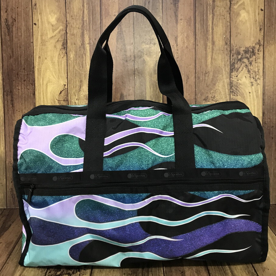 CHALLENGER × LeSportsac DELUXE LG WEEKENDER チャレンジャー デラックス ウェークエンダー コラボ ボストンバッグ【F0552-004】拍卖