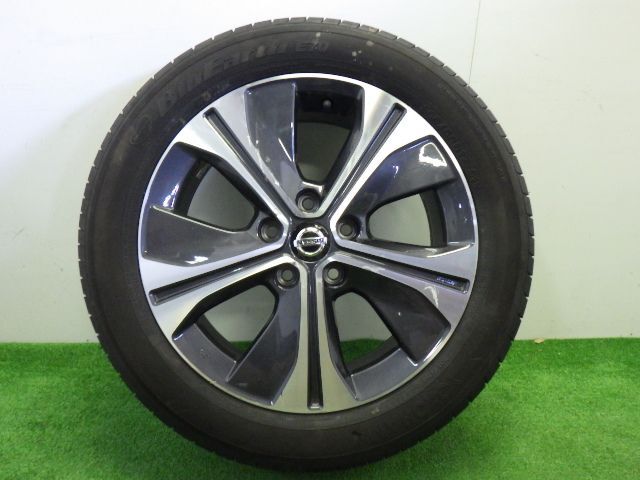 ★キックス★1本ヨコハマ BluEarth E70 205/55R17 日産 純正 アルミ 114.3 5H 約67mm 17インチ 6.5J +45拍卖