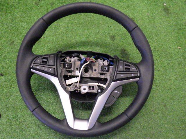 ★ハスラー 4AA-MR52S Jスタイル2ターボ R06AT CVT★ハンドル パドルシフト 純正 中古 48110-59SU2-GJL拍卖