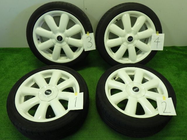 ★ミニ★4本セット CONTINENTAL ContiSportContact3 205/45R17 MINI 純正 アルミ 100 4H 55mm 17インチ 7J +48拍卖