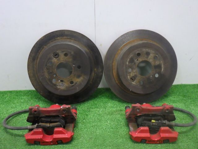 ★マークX DBA-GRX130 250G Sパッケージ GS 4GR-FSE 6AT★リア G'S ジーズ キャリパー ローター 左右 セット トヨタ 純正 中古拍卖