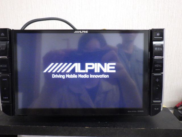 ☆2016年 ALPINE 8インチ ★EX800 Bluetooth フルセグ DVD CD 録音 SD ラジオ HDMI AUX USB拍卖