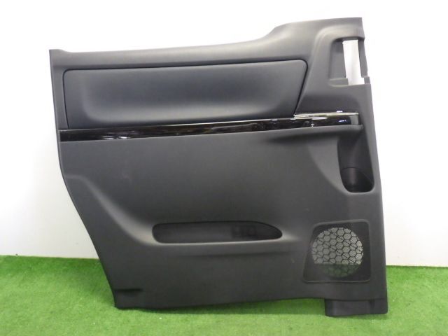 ★ヴェルファイア 2.4Z ゴールデンアイズ ANH20W★リア左 ドアトリム 純正 中古 レザー 木目調 67690-58430-C0拍卖