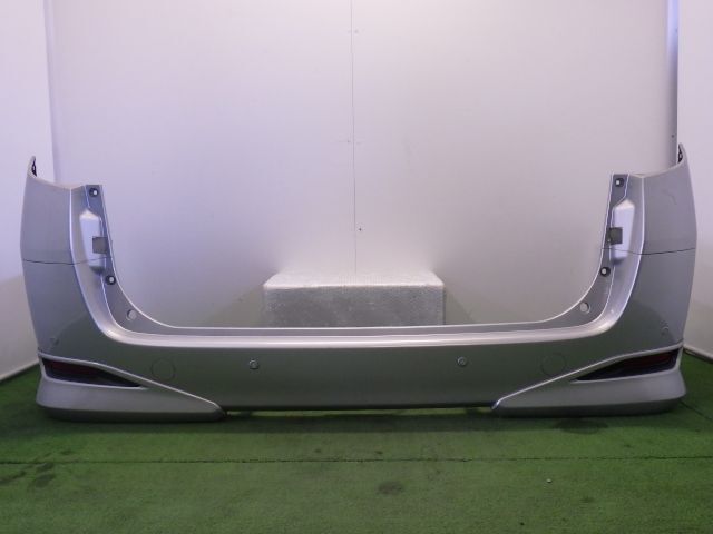 ★ヴェルファイア 2.4X ANH20W★リアバンパー スポイラー付 ソナー付 純正 中古 シルバー 1F7拍卖