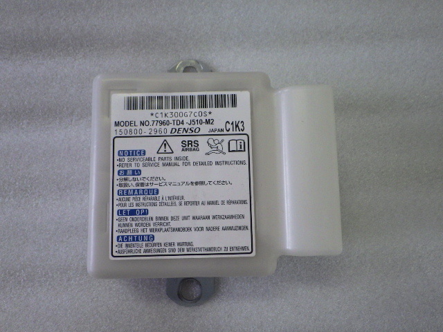 ★ 未展開! 中古! ★ シャトル ハイブリッド GP7 H30 ★ エアバックコンピューター 77960-TD4-J510-M2拍卖