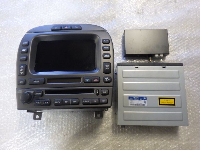 ★ジャガー Xタイプ エグゼクティブ J51YB★マルチナビ ユニット セット 2007年 純正 中古 1X43-10E889-KE 2R83-10E887-BF拍卖
