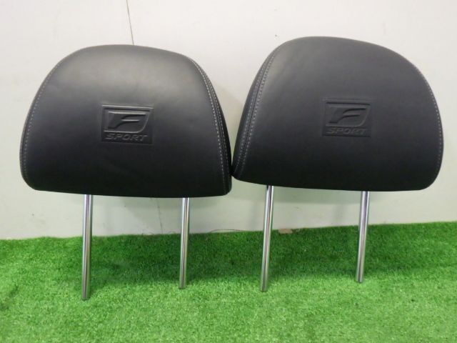 ★レクサス LS DBA-USF40 LS460 Fスポーツ 1UR-FSE 8AT★フロント シート ヘッドレスト レザー 左右 セット 純正 中古拍卖