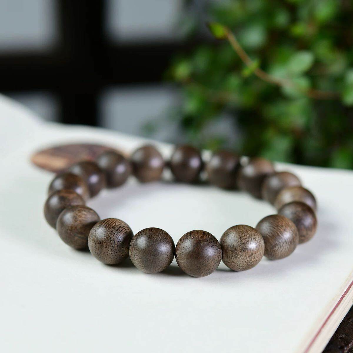 沈香ブレスレット12mm じんこう香木17数珠 ブレスレット 男女兼用 パワーストーン 天然石拍卖