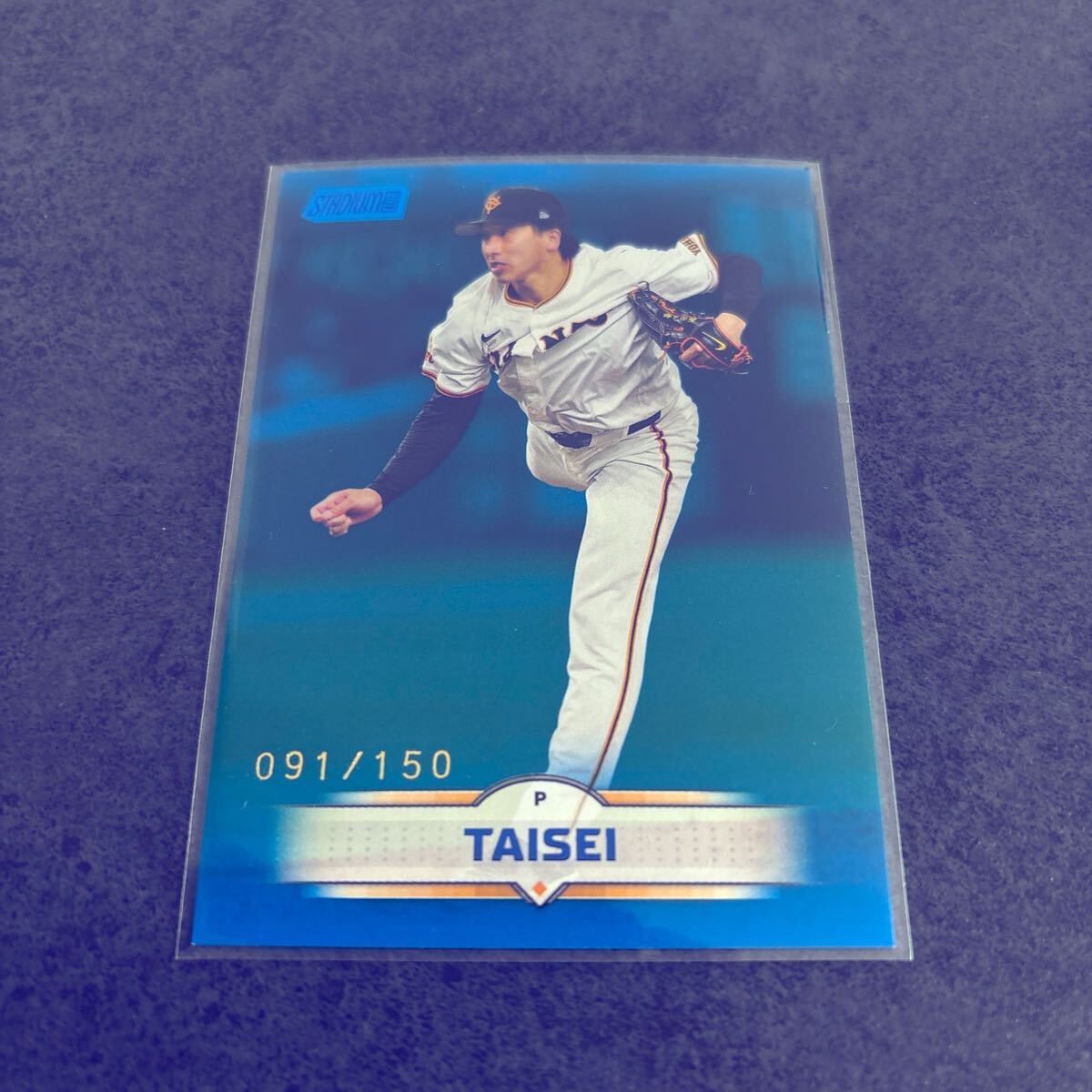 大勢 Topps stadium club NPB 2025 150枚限定 ブルーパラレル 巨人 読売ジャイアンツ拍卖