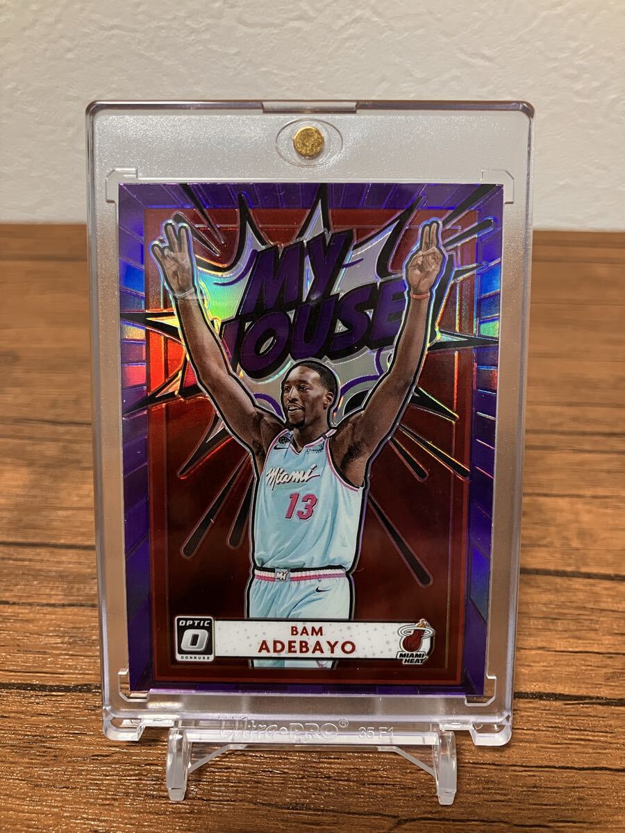 BAM ADEBAYO NBA MY HOUSE PURPLE バム アデバヨ MIAMI HEAT拍卖