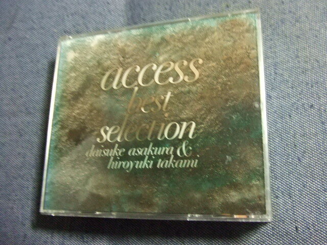 3CD【access best selection】★ベスト★(浅倉大介・貴水博之)レンタル落ち ★8枚まで送料160円拍卖