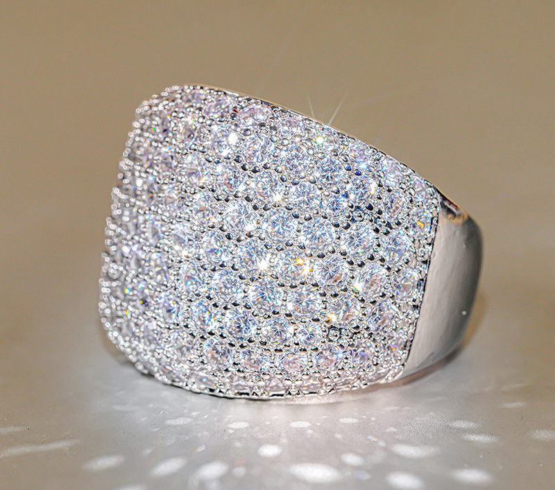 N2504168◆Bigstone◆【存在感な印象】キラキラ輝く*ファッション印象*豪華なリング*12/14/16/18号 選び可拍卖